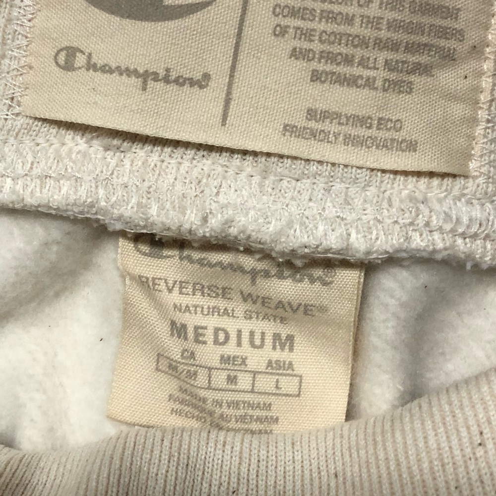 Champion reverse weave, natural state, men’s, medium joggers NWT - Picture 4 of 10